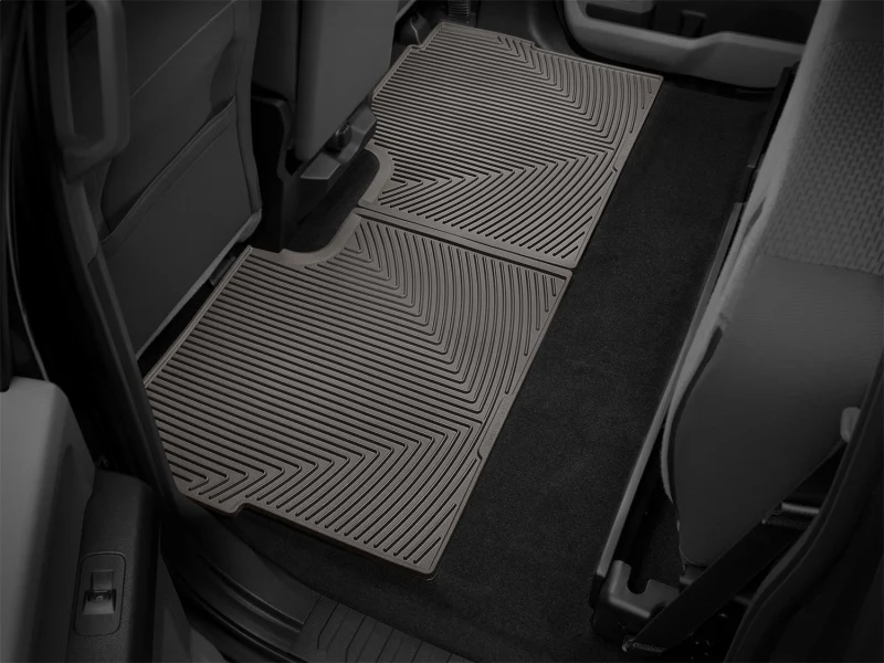 WeatherTech 2015+ Ford F-150 Rear Rubber Mats - Cocoa - Image 3