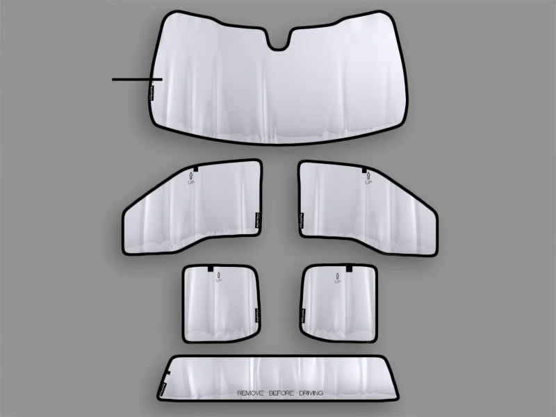 WeatherTech 2015+ Ford F-150 SuperCab (Extended Cab) TechShade Full Vehicle Kit - Image 10