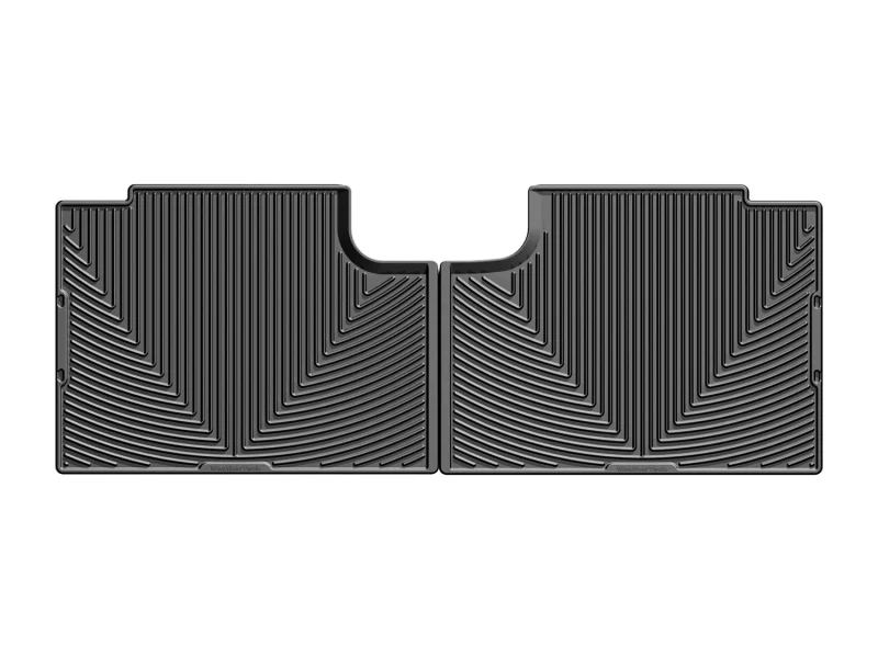 WeatherTech 2015+ Ford F-150 SuperCab Rear Rubber Mats - Black - Image 4