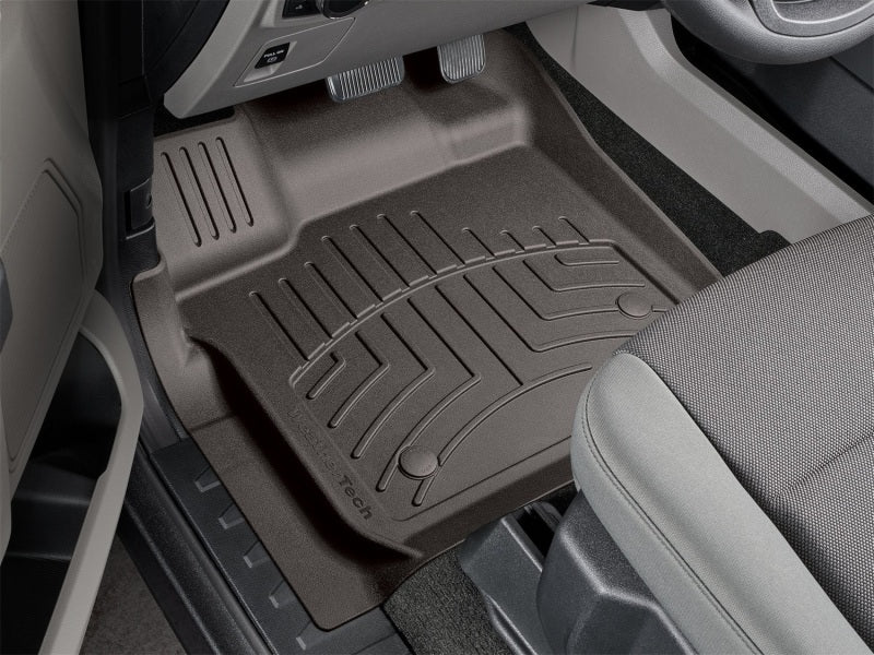 WeatherTech 2015+ Ford F-150 SuperCrew / SuperCab Front FloorLiner HP - Cocoa - Image 13