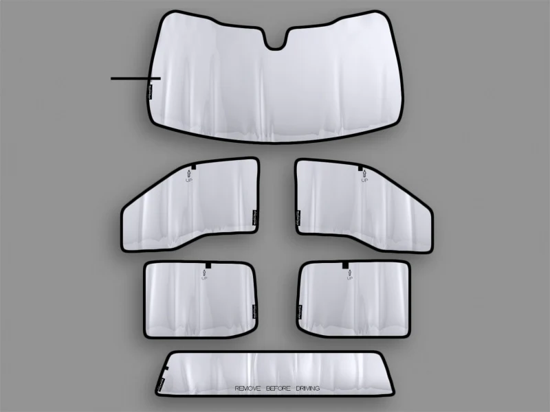 WeatherTech 2015+ Ford F-150 SuperCrew TechShade Full Vehicle Kit - Image 8