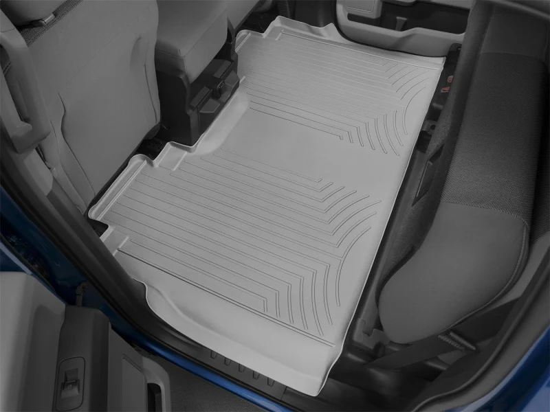 WeatherTech 2015+ Ford F150 (SuperCrew) Rear FloorLiner - Grey - Image 13