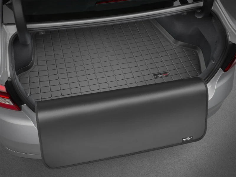 WeatherTech 2015+ GMC Yukon / Chevrolet Tahoe Cargo Liners With Bumper Protector - Cocoa - Image 3