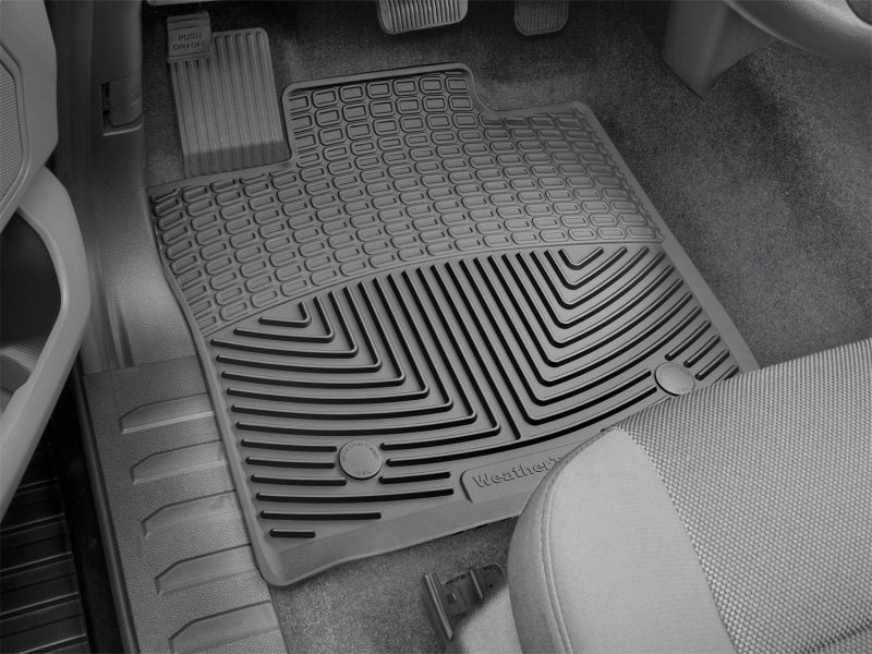 WeatherTech 2016-2020 Ford F-150 Front Rubber Mats - Black - Image 3