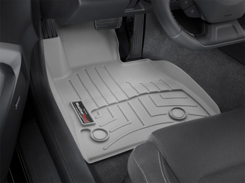 WeatherTech 2016+ Chevrolet Camaro Front FloorLiner - Grey - Image 11