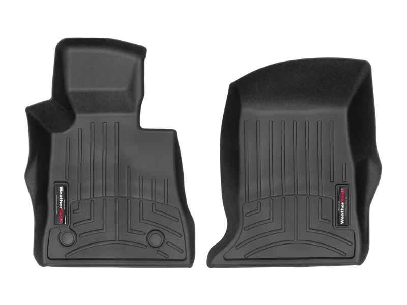 WeatherTech 2016 Chevrolet Camaro Front FloorLiners - Black - Image 4
