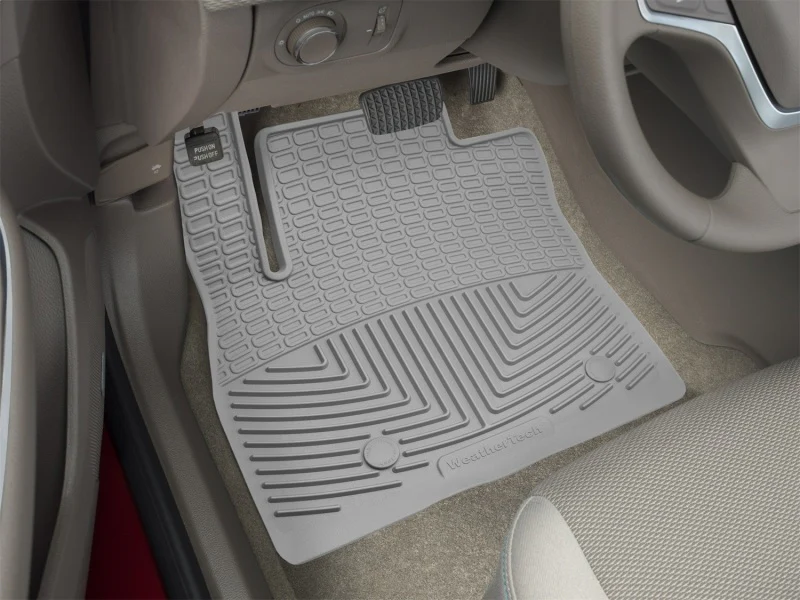 WeatherTech 2016+ Chevrolet Cruze Front Rubber Mats - Grey - Image 3