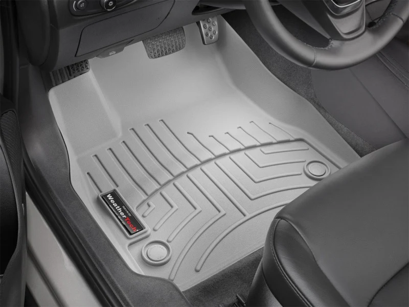 WeatherTech 2016+ Chevrolet Malibu Front FloorLiner - Grey - Image 13