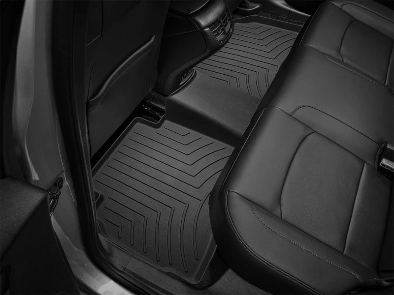 WeatherTech 2016+ Chevrolet Malibu Rear FloorLiner HP - Black - Image 9