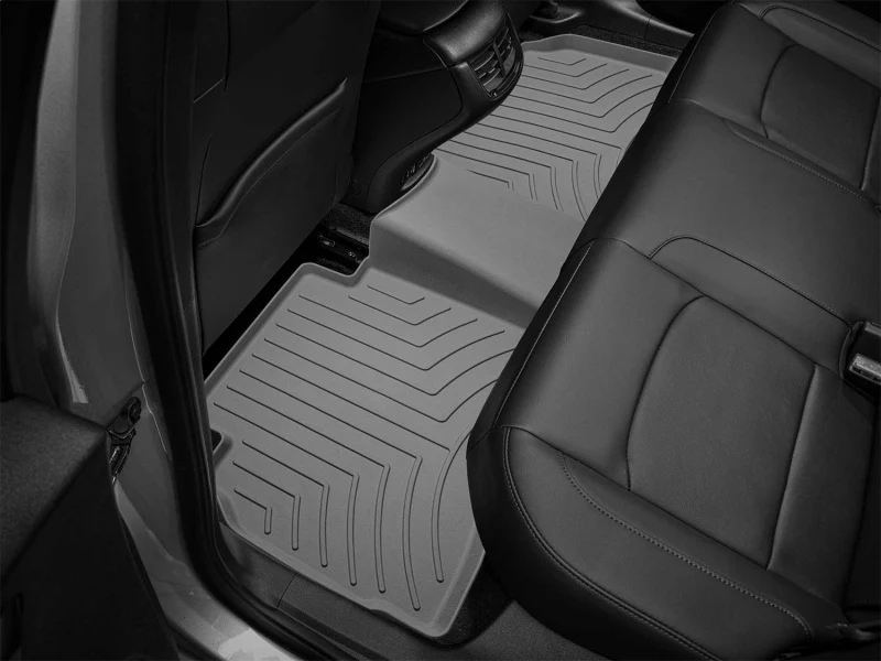 WeatherTech 2016+ Chevrolet Malibu Rear FloorLiner HP - Grey - Image 10