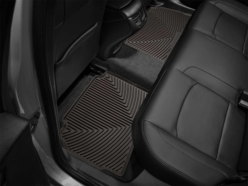 WeatherTech 2016+ Chevrolet Malibu Rear Rubber Mats - Cocoa - Image 2