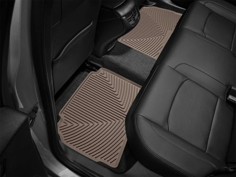 WeatherTech 2016+ Chevrolet Malibu Rear Rubber Mats - Tan - Image 2