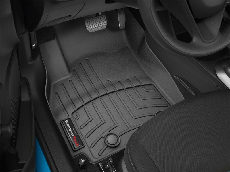 WeatherTech 2016+ Chevrolet Spark Front FloorLiner - Black (Excluding EV Model) - Image 8