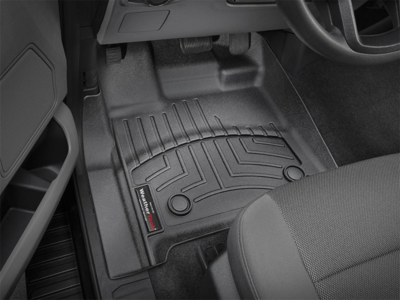 WeatherTech 2016+ Ford F-150 Regular Cab Front FloorLiner - Black - Image 15