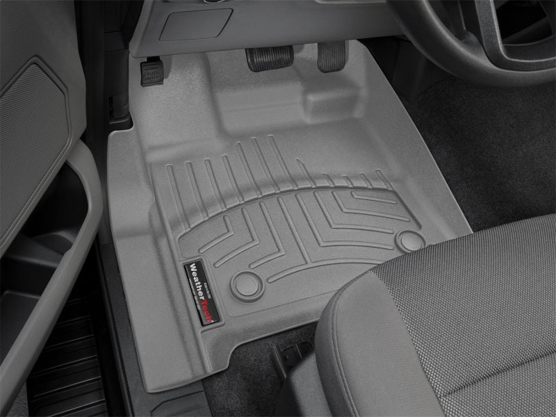 WeatherTech 2016+ Ford F-150 Regular Cab Front FloorLiner - Grey - Image 12