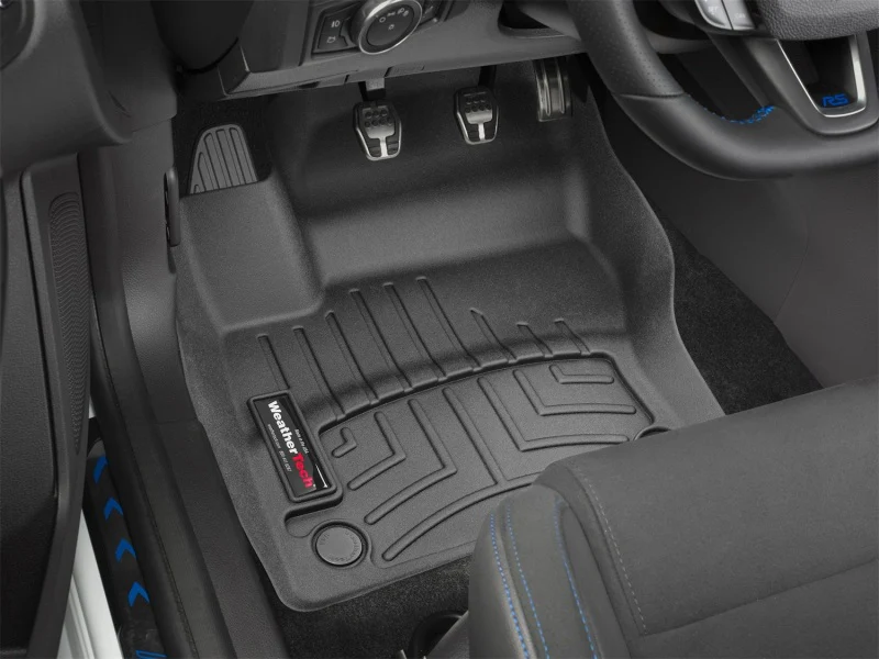 WeatherTech 2016+ Ford Focus RS Front FloorLiners - Black - Image 14