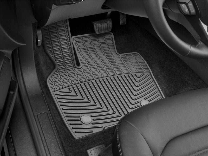 WeatherTech 2017+ Ford Fusion Front Rubber Mats - Black - Image 2