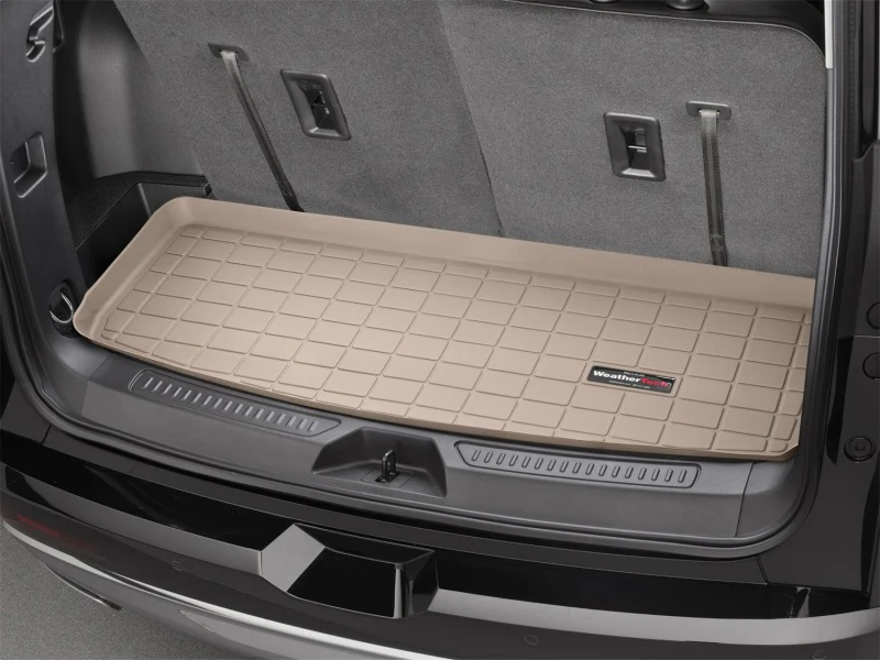 WeatherTech 2017+ GMC Acadia / Acacia Denali Cargo Liner - Tan - Image 3