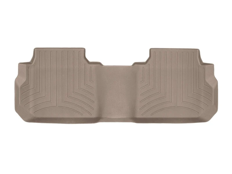 WeatherTech 2017+ GMC Acadia/Acadia Denali (2nd Row Bench Seats ONLY) Rear FloorLiner - Tan