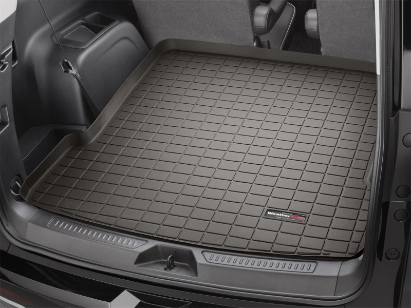 WeatherTech 2017+ GMC Acadia/Acadia Denali (6 & 7 Passenger Models Only) Cargo Liners - Cocoa - Image 3