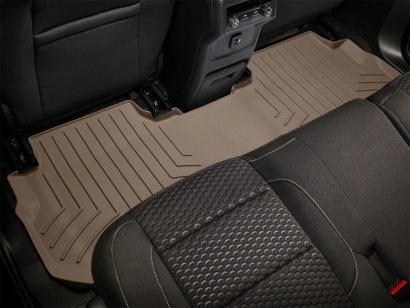 WeatherTech 2017+ GMC Acadia / Acadia Denali Rear FloorLiner HP - Tan - Image 13