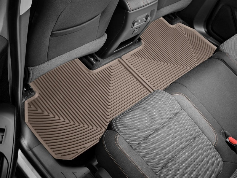WeatherTech 2018+ Buick Enclave Rear Rubber Mats - Tan - Image 2