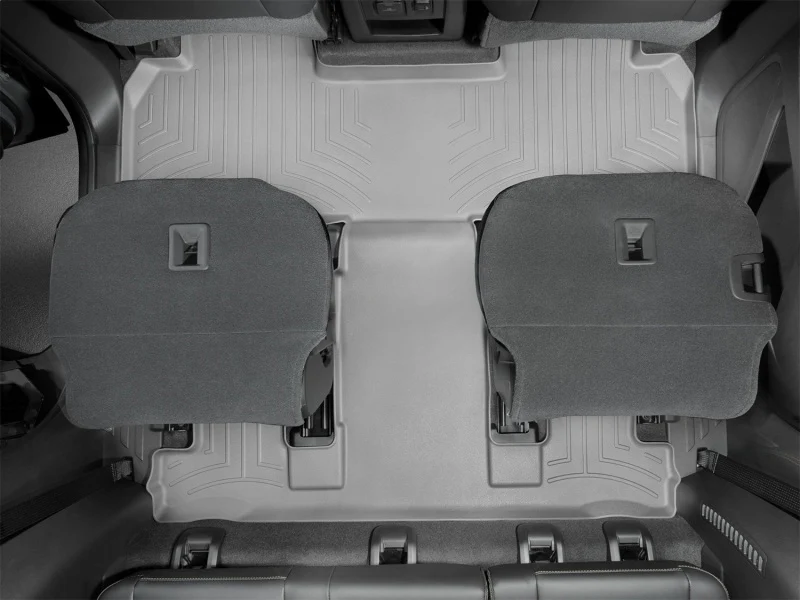 WeatherTech 2018+ Chevrolet Traverse 2nd Row Bucket Seats Rear FloorLiner - Grey - Image 11