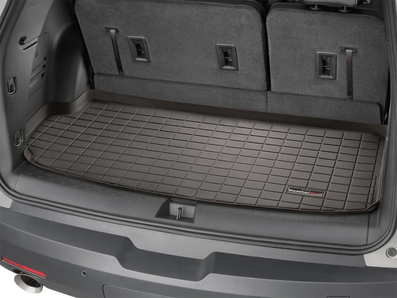 WeatherTech 2018+ Chevrolet Traverse Cargo Liners (3rd Row) - Cocoa - Image 2
