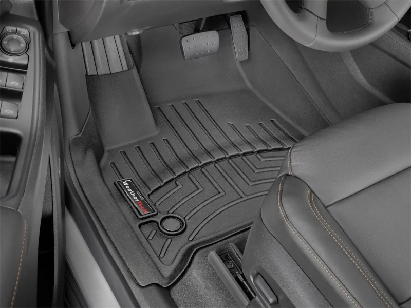 WeatherTech 2018+ Chevrolet Traverse Front FloorLiner - Black - Image 12