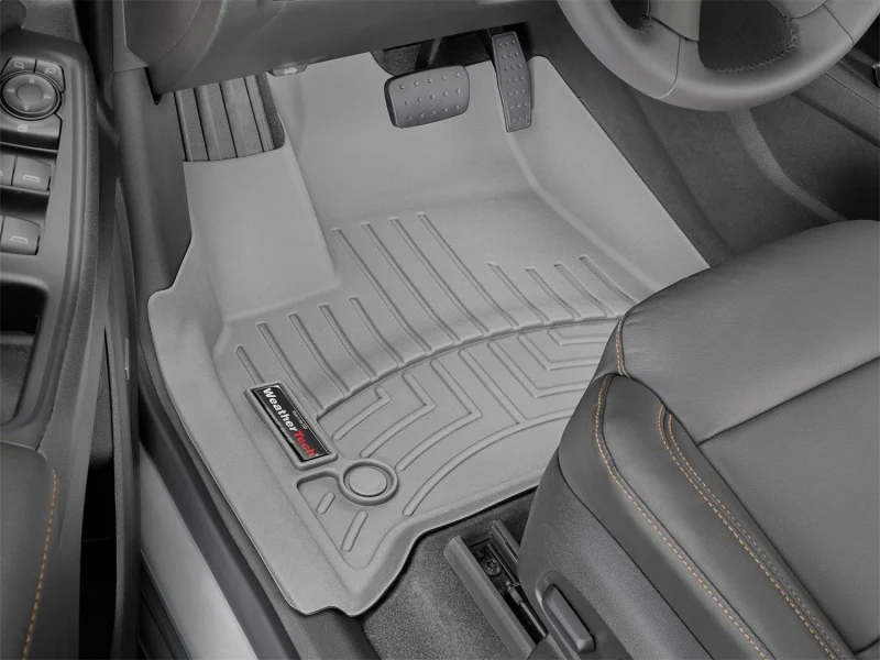 WeatherTech 2018+ Chevrolet Traverse Front FloorLiner - Grey - Image 11