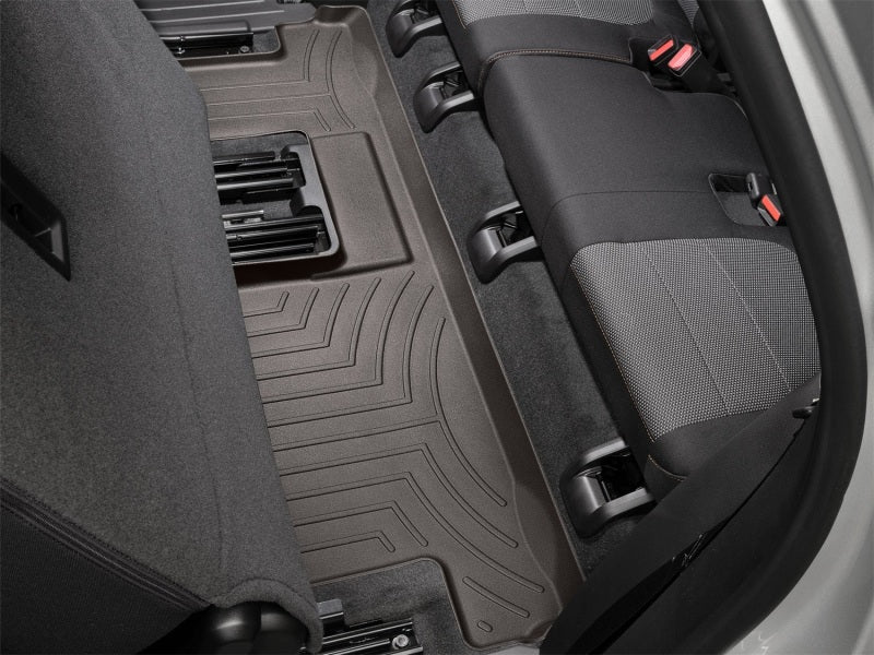 WeatherTech 2018+ Chevrolet Traverse Rear FloorLiner - Cocoa - Image 12