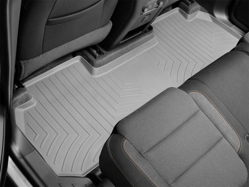 WeatherTech 2018+ Chevrolet Traverse Rear FloorLiner - Grey (Fits Vehicles w/2nd Row Bench Seats) - Image 13