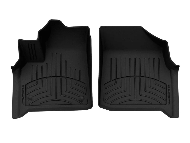 WeatherTech 2018+ Chevrolet Traverse (w/Bench 2nd Row) Front FloorLiner HP - Black
