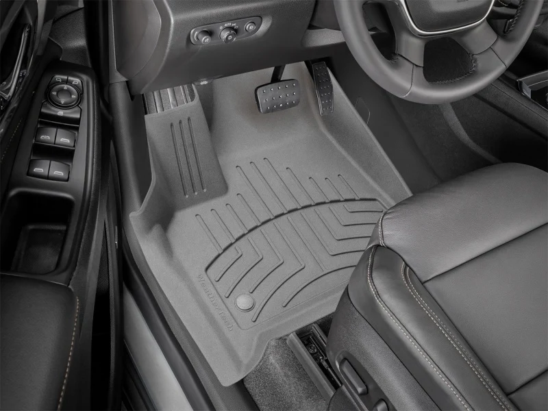 WeatherTech 2018+ Chevrolet Traverse (w/Bench 2nd Row) Front FloorLiner HP - Grey - Image 12