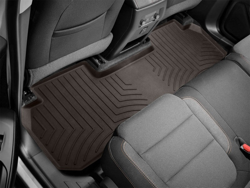 WeatherTech 2018+ Chevrolet Traverse (w/Bench 2nd Row) Rear FloorLiner HP 2nd Row - Cocoa - Image 13