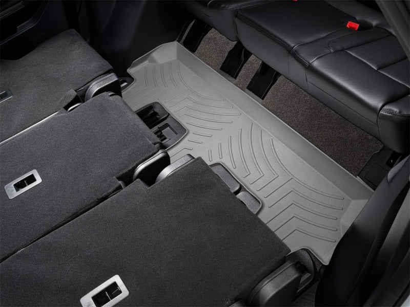 WeatherTech 2018+ Ford Expedition/Lincoln Navigator (2nd Row Bench Seats) Rear FloorLiner - Grey - Image 13
