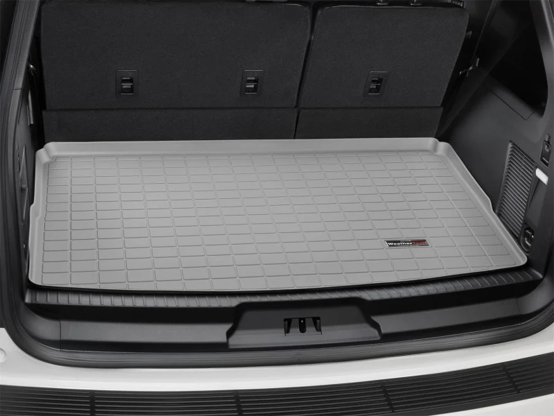 WeatherTech 2018+ Ford Expedition MAX Cargo Liners - Grey - Image 2