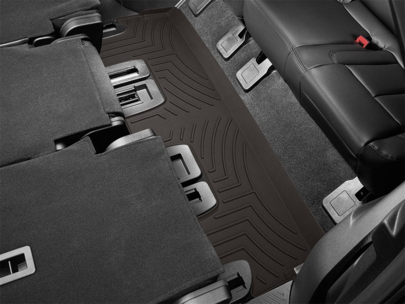 WeatherTech 2018+ Ford Expedition Max Rear FloorLiner HP - Cocoa - Image 2