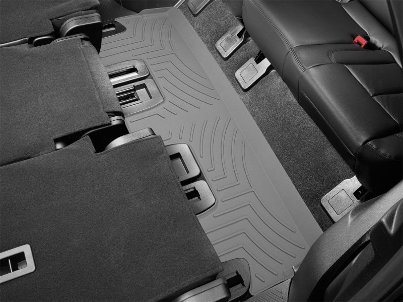 WeatherTech 2018+ Ford Expedition Max Rear FloorLiner HP - Grey - Image 11