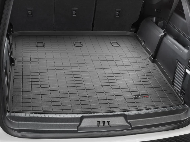 WeatherTech 2018+ Lincoln Navigator L Cargo Liner - Black - Image 2