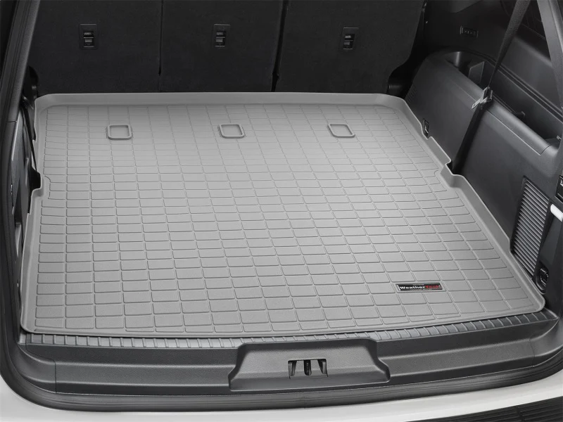 WeatherTech 2018+ Lincoln Navigator L Cargo Liners - Grey - Image 2