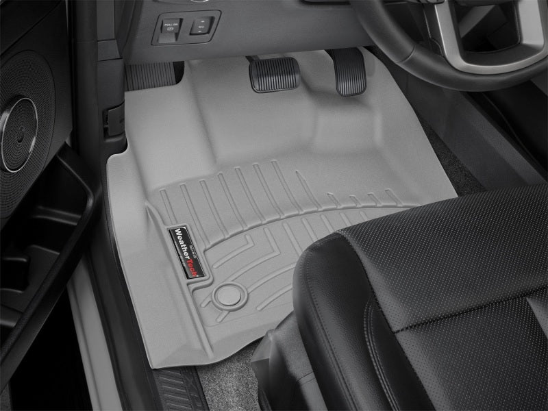 WeatherTech 2018+ Lincoln Navigator / Navigator L Front FloorLiner - Grey - Image 12