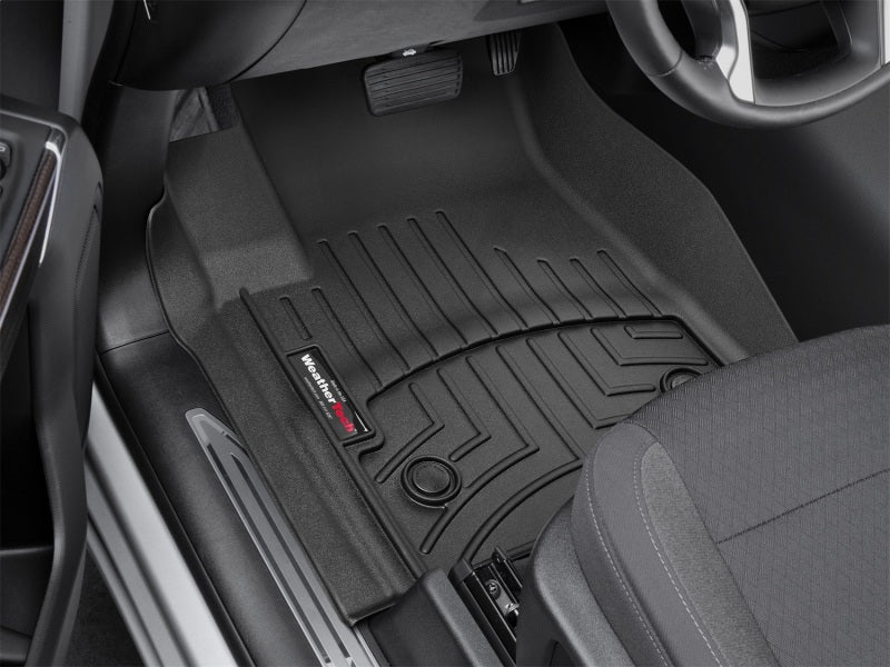 WeatherTech 2019+ Chevrolet Silverado 1500 Front FloorLiner - Black - Image 8
