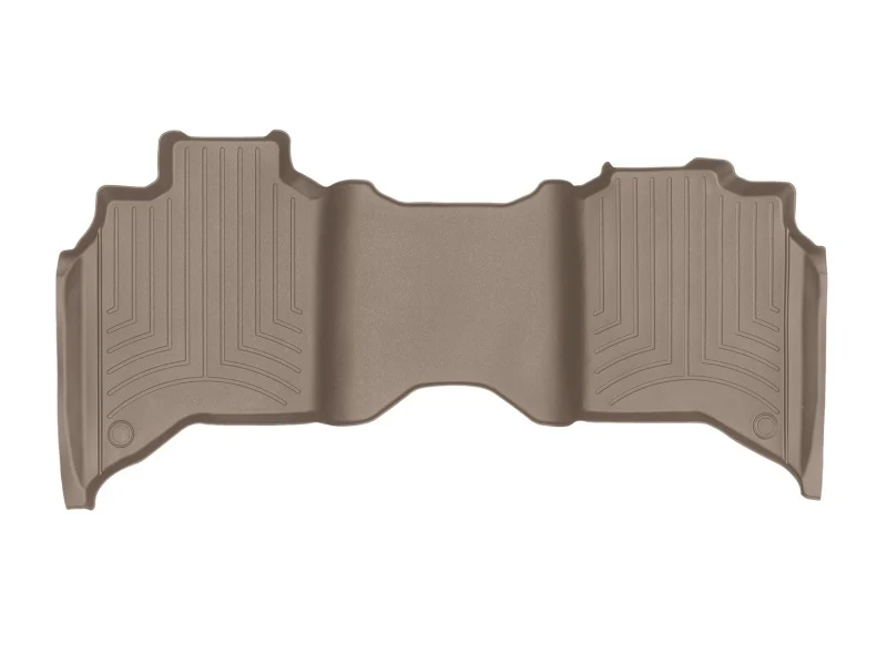 WeatherTech 2019+ Dodge Ram 2500/3500 Rear FloorLiner - Tan (Fits Crew & Mega Cab)