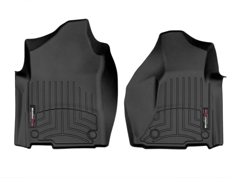 WeatherTech 2019+ Dodge Ram 4500/5500 (Reg Cab) With PTO Vinyl Front FloorLiner - Black