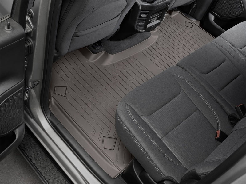 WeatherTech 2019+ Dodge Ram Rear FloorLiner - Cocoa (Fits Crew Cab w/No Underseat Storage Only) - Image 2