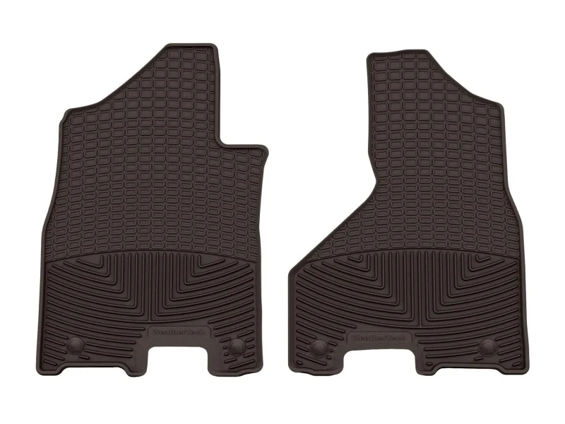 WeatherTech 2019+ Dodge Ram Truck 2500/3500 Front Rubber Mats - Cocoa