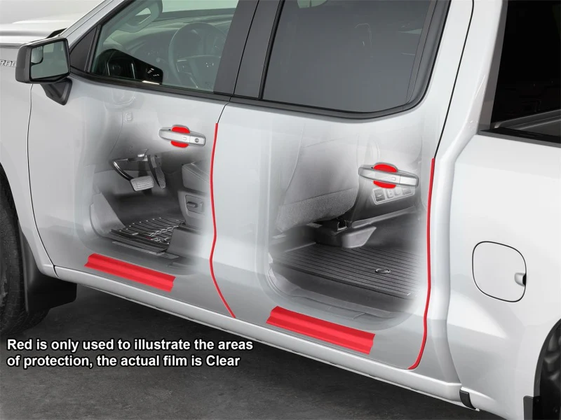 WeatherTech 2019+ Ford Ranger Scratch Protection - Transparent - Image 2