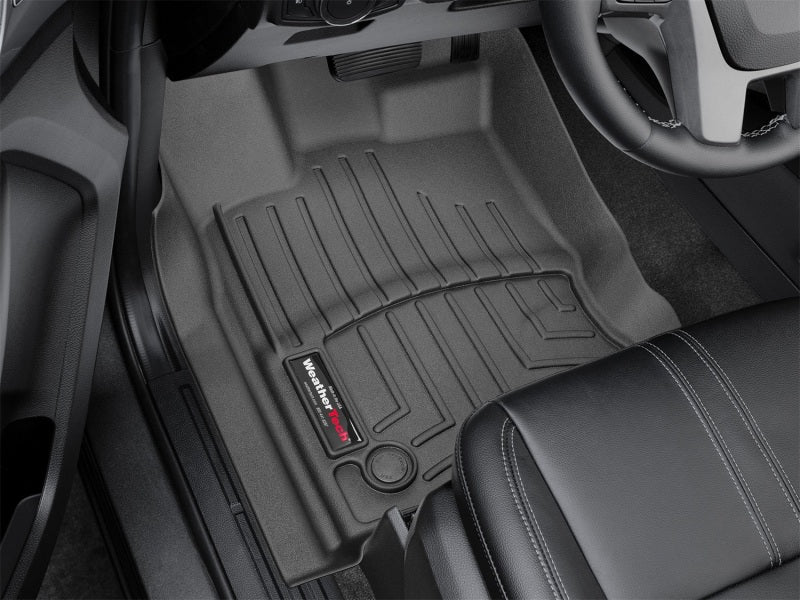 WeatherTech 2019+ Ford Ranger Supercrew Front FloorLiner - Black - Image 13