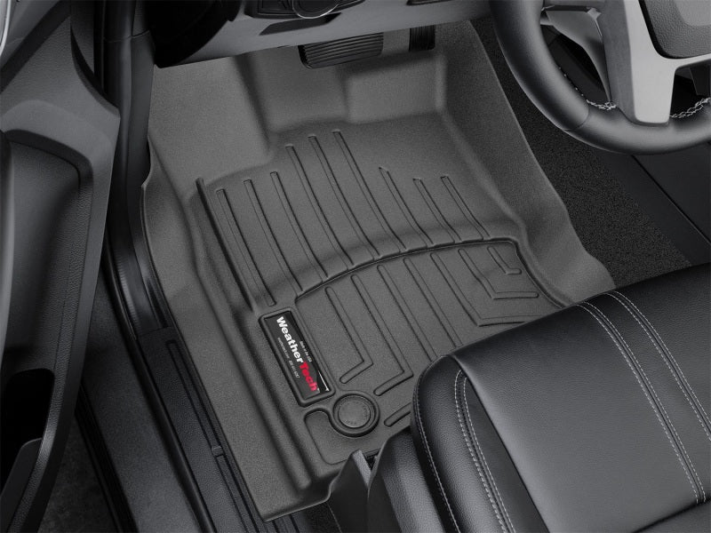 WeatherTech 2019+ Ford Ranger w/Vinyl Floors Front FloorLiner - Black - Image 10